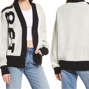 NWT Top shop 1980 cardigan